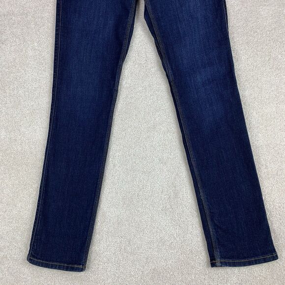 DU/ER DUER Womens Jeans 29x32 (fits 31x31) Blue Performance Denim Slim Straight - Picture 3 of 16